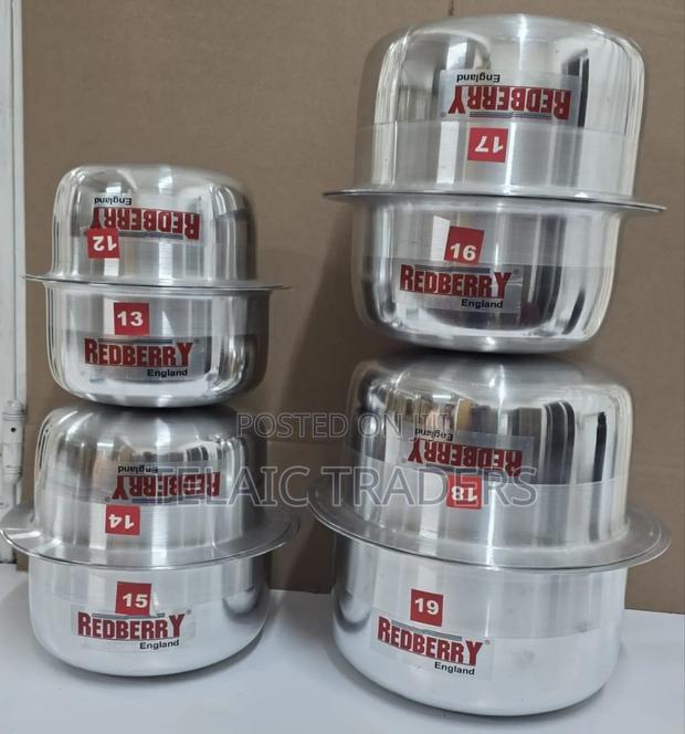 Redberry Premium Range of Aluminium Suffurias Half Polish 12/19