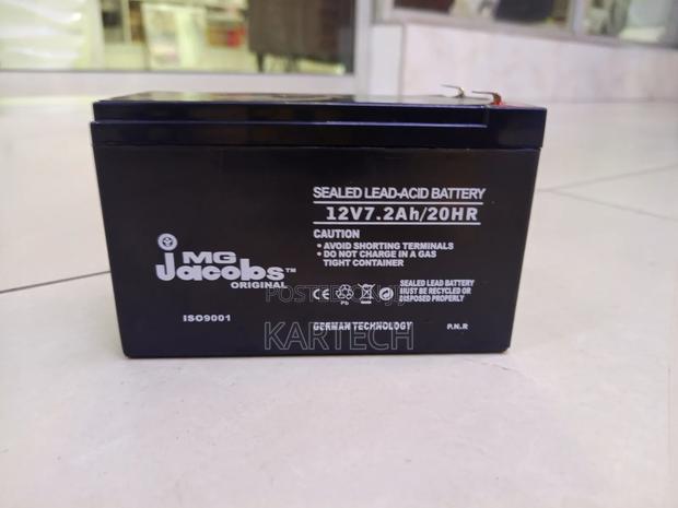 Mg Jacobs Original 12v 7.2ah Sla Battery – Long Lasting Power