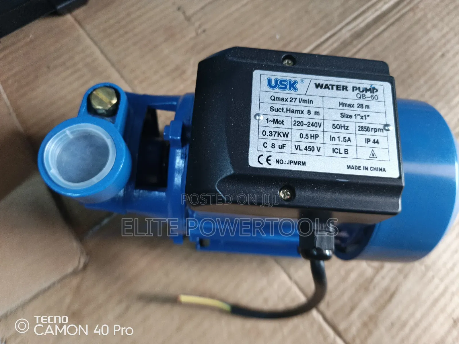 0.5 Usk Booster Pump