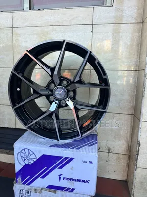 18" Inch Mercedes Alloy Rims Staggered Black Silver