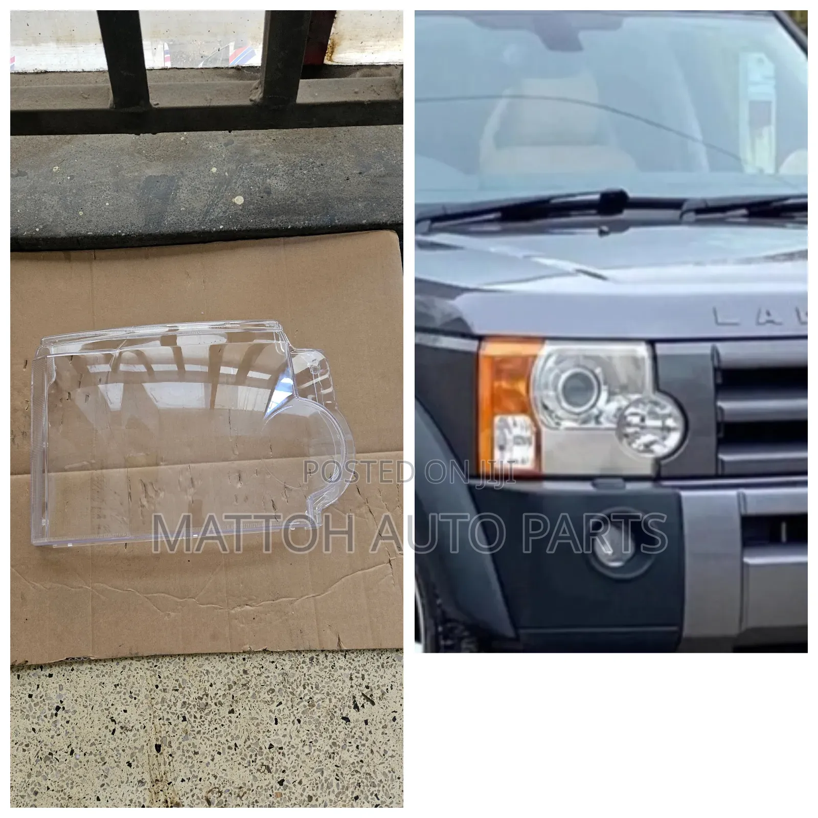 Headlight Lens Discovery 3 06/09
