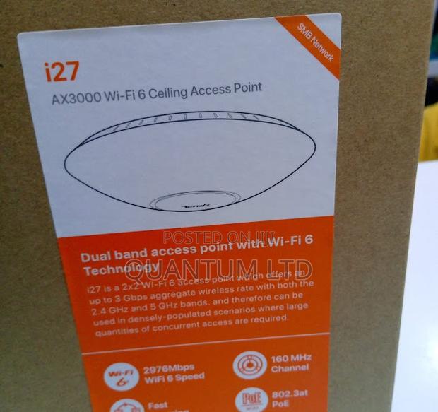 I27 Tenda Ax3000 Wi-Fi 6 Ceiling Access Point I27 Ceiling Mount