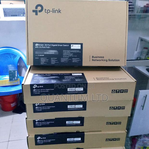 Tp-link Sg2428p 28-port Gigabit Switch With 24-port Poe