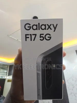 New Samsung Galaxy F17 5G 128 GB Black