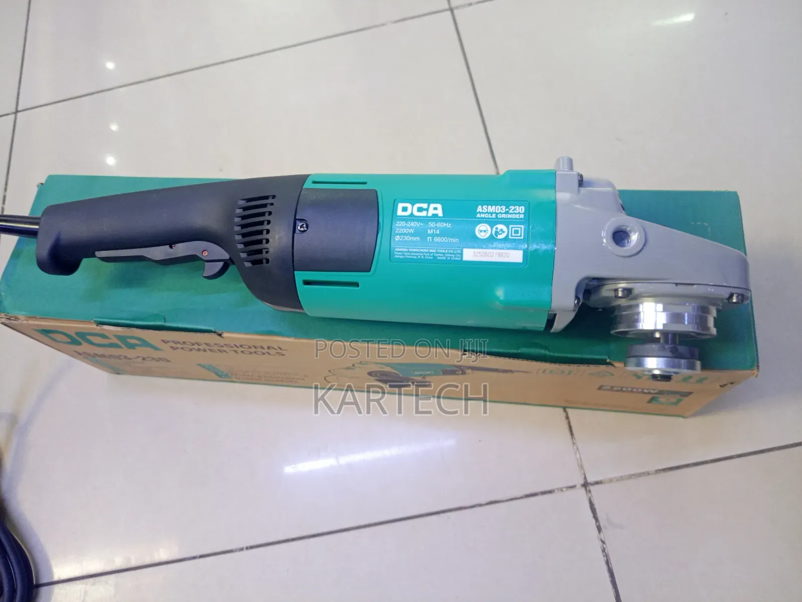 Dca 2200w High Power Angle Grinder – 230mm(9") Disc