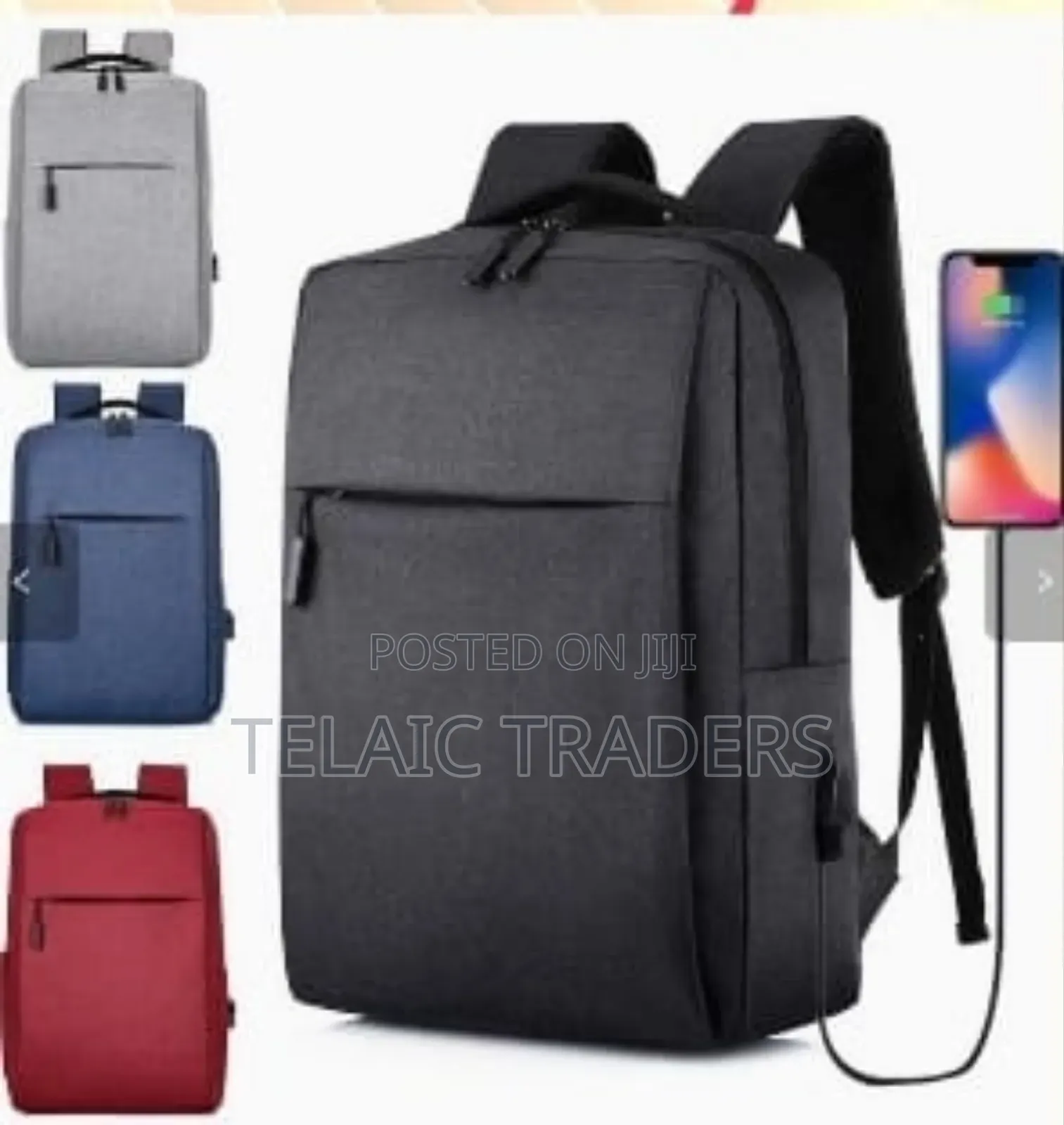 Modern Look Power Backpack Laptop Bag