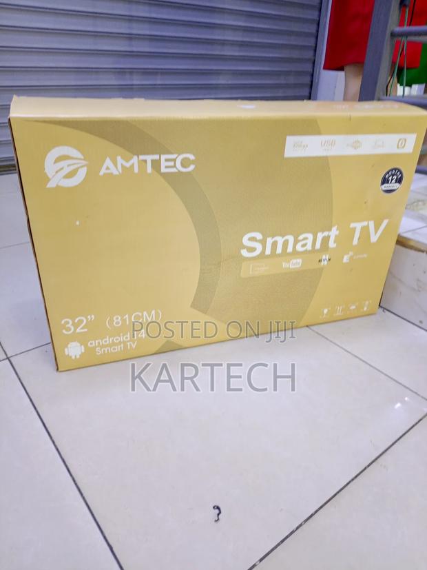 Amtec 32-inch Android 14 Smart Frameless Tv - thumbnail 2