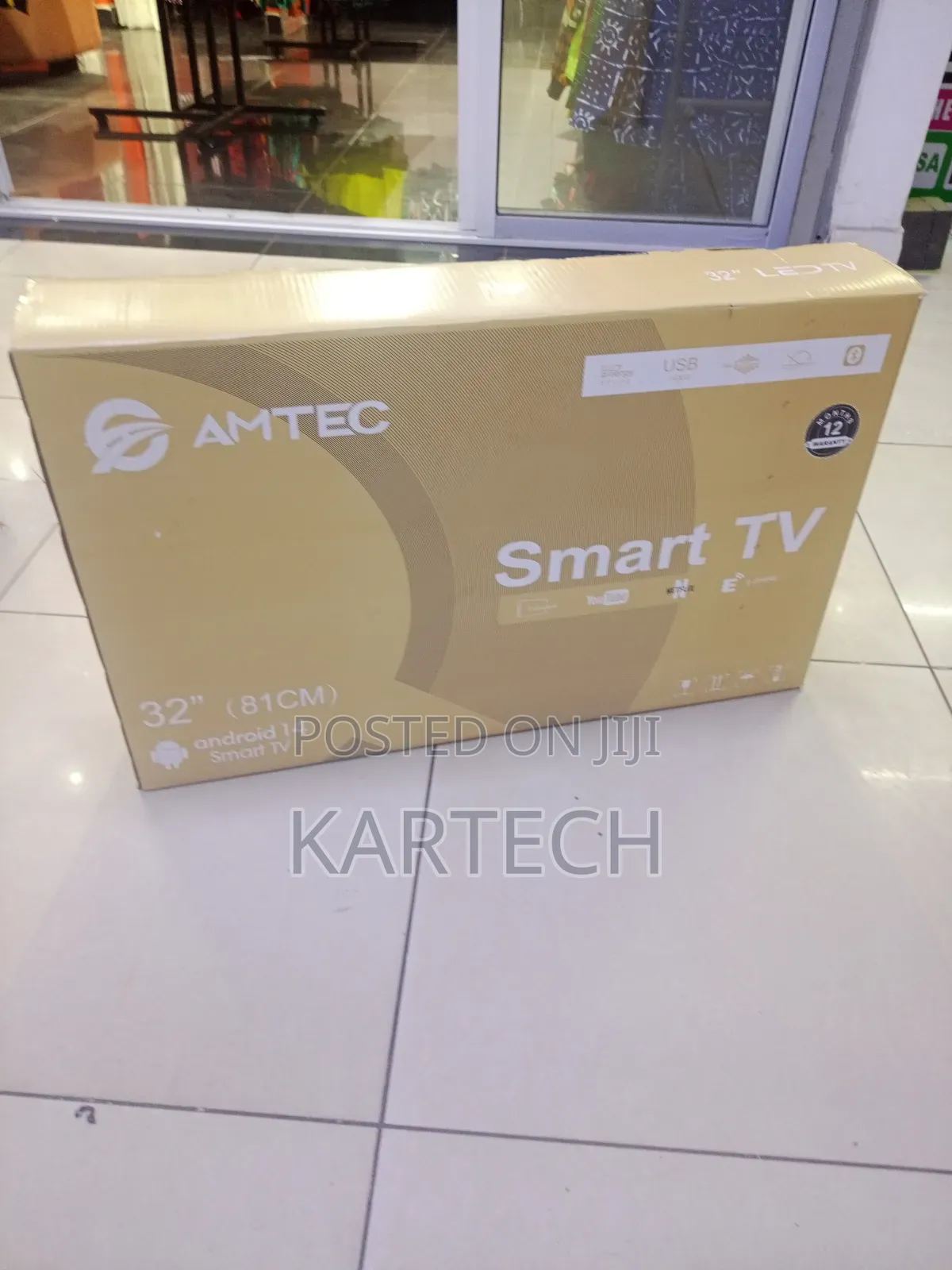 Amtec 32" Smart Android Tv