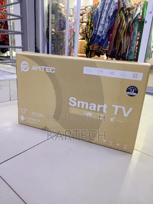Amtec 32 Inch Frameless Android Smart Tv , Bluetooth