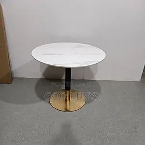 Home Table; Round Metal Frame Coffee Table For Home
