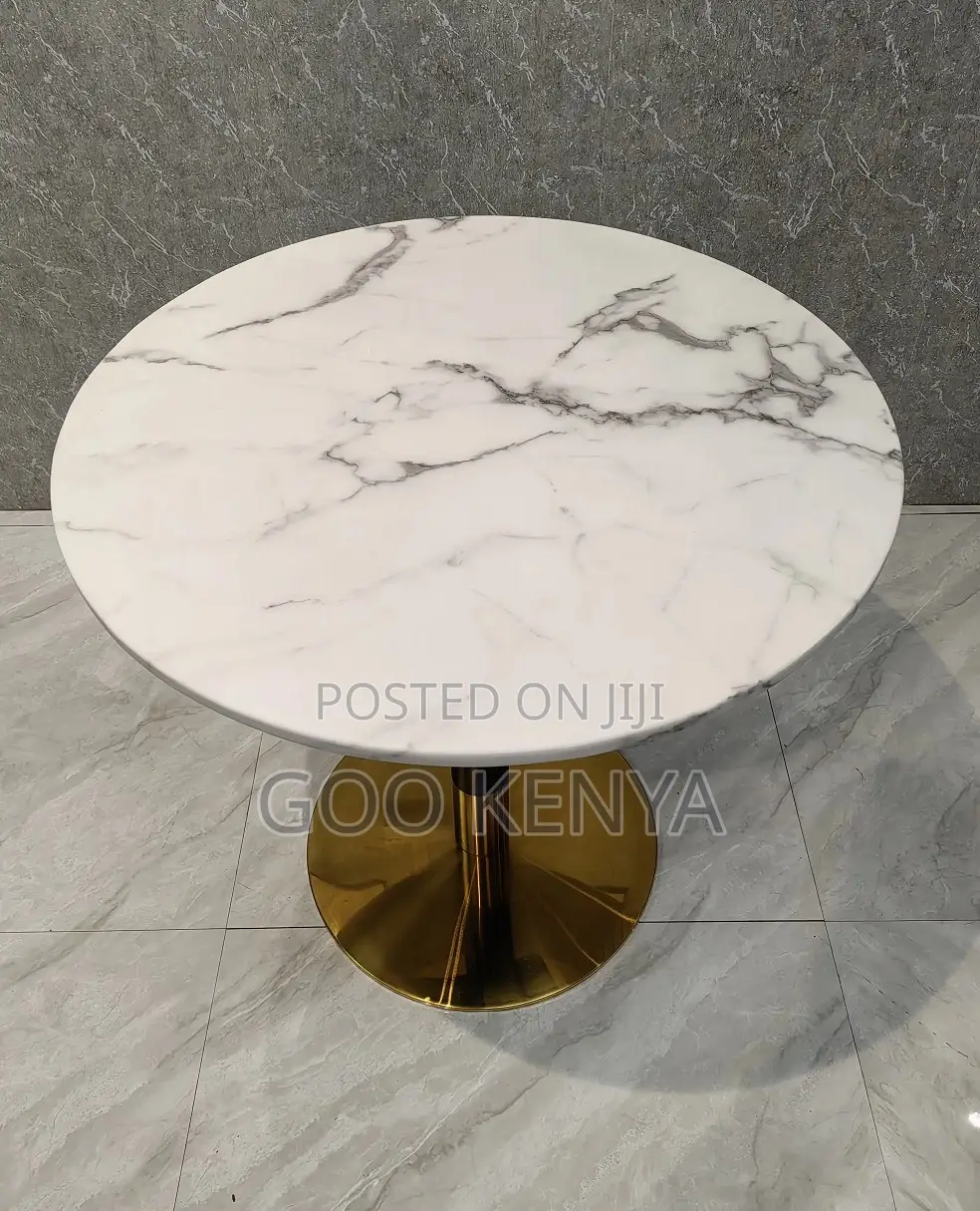 Home Table; Round Metal Frame Coffee Table For Home