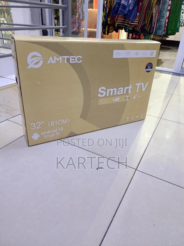 Amtec 32" Frameless Android Smart Television