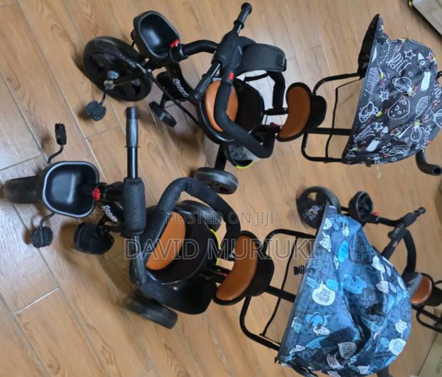 Tricycle With Protective Canopy. - main view