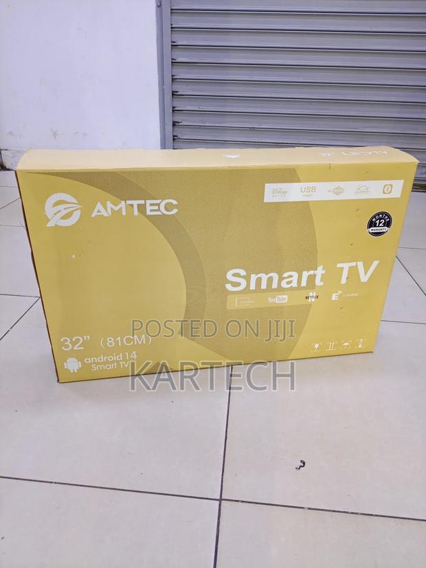 Amtec 32" 32r1s Full Hd Frameless Android Smart Tv - main view