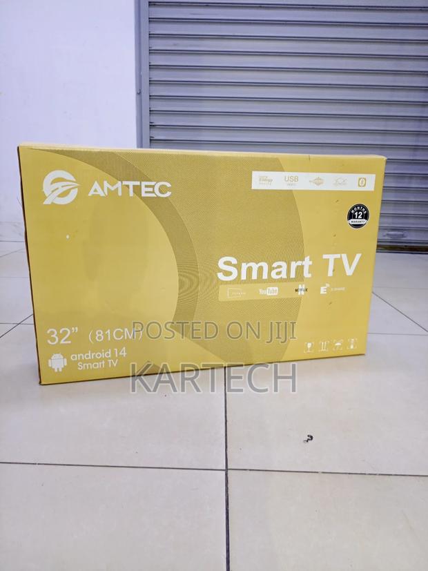 Amtec 32" 32r1s Full Hd Frameless Android Smart Tv - thumbnail 2