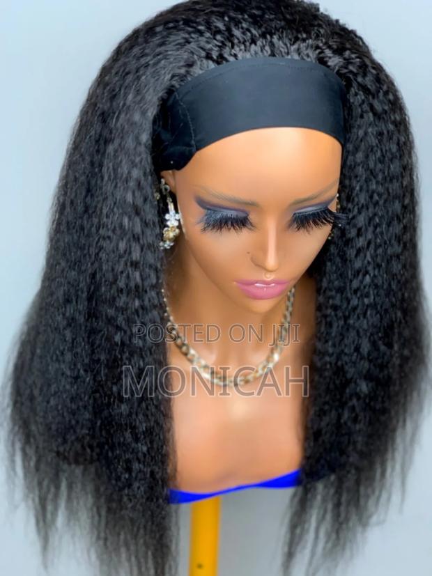 Extra Kinky Head Band Wig - main view