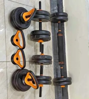 Dumbbells 6 in 1 Brand New 50 KGS