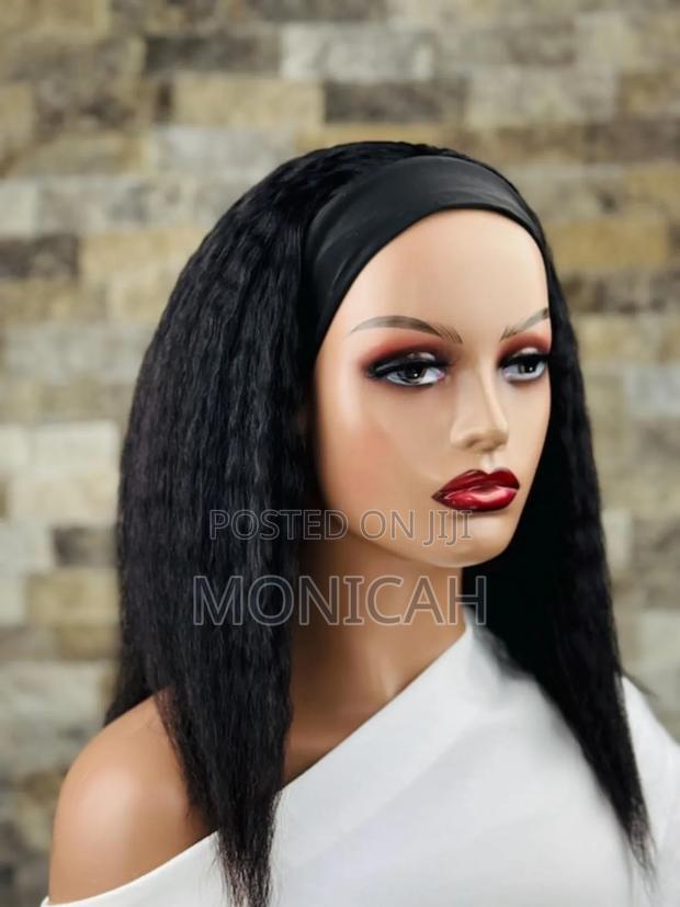 Minky Headband Wig - main view