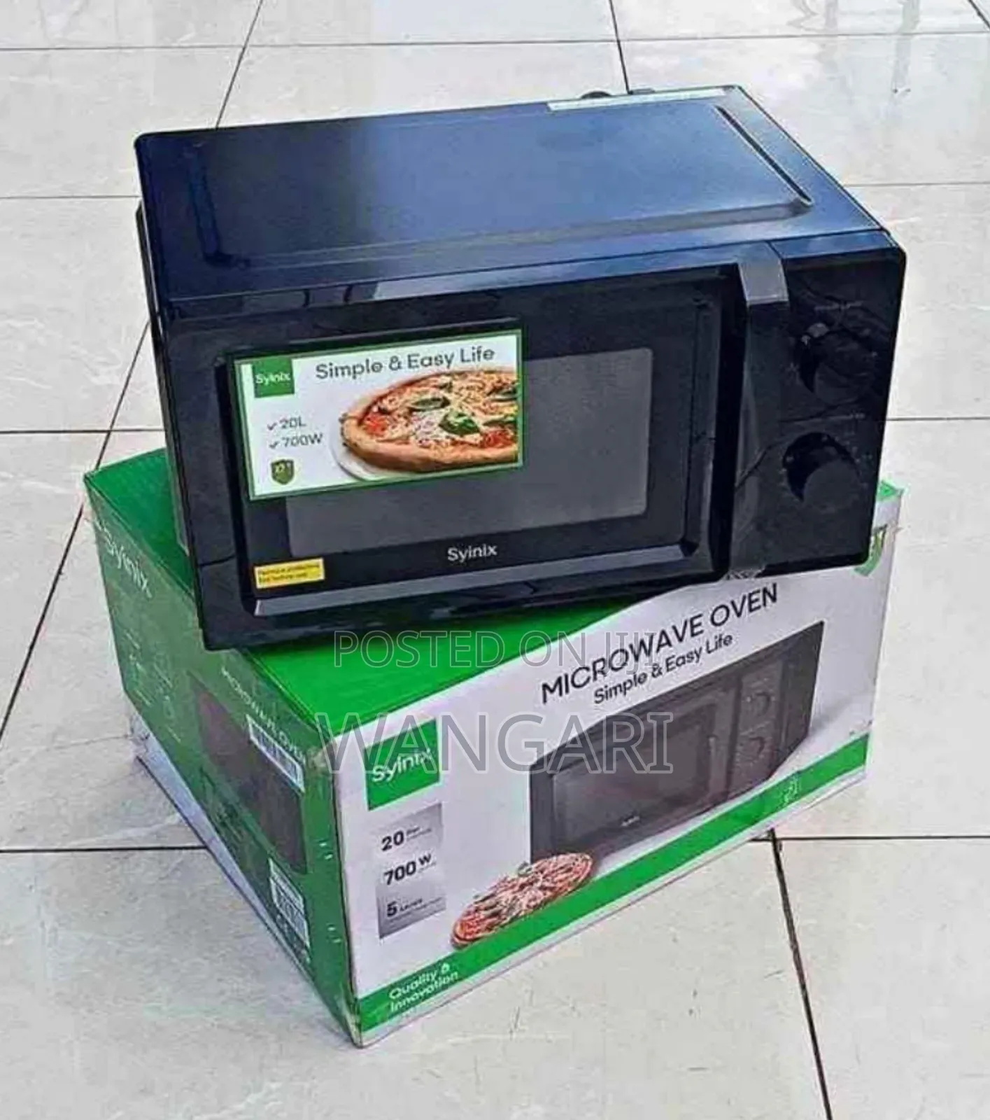 Synix Brand New Microwave Manual