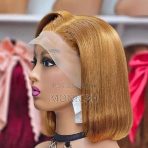Blonde 12"Bob Wig - thumbnail 2