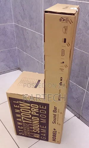 Nobel 1700w Nb- V8 2.1ch Ai Surround Sound Pro Sound Bar Dolby Audio