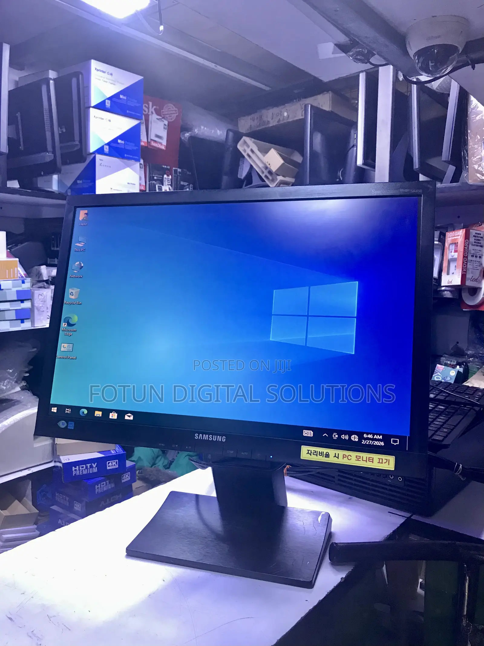 Samsung 22 Inch Led Monitor - Full Hd , Ideal for Office School