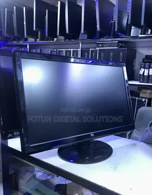 Tj 22" Full Hd Ultra-Slim Monitor -Space-Saving Design With Hdmi Vga