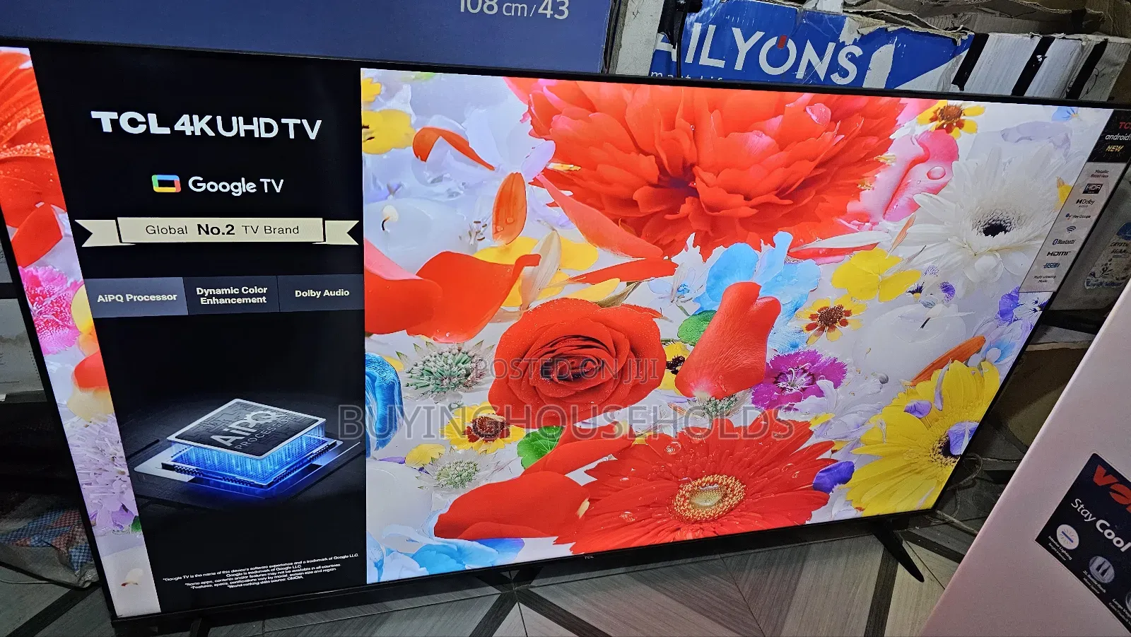 TCL 65" Google Tv 65v6b ,Trade in Accepted