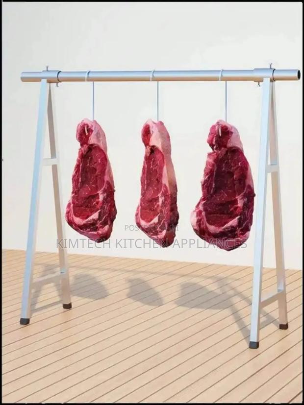 Meat Hanging Trolley/Rack - main view