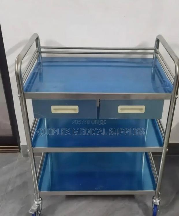 New Dressing Trolley With 2 Shelves and 2 Drawers