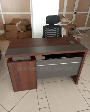 Executive Desk and Headrest