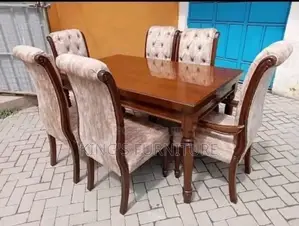 6 Seater Quality Mahogany Dining Table