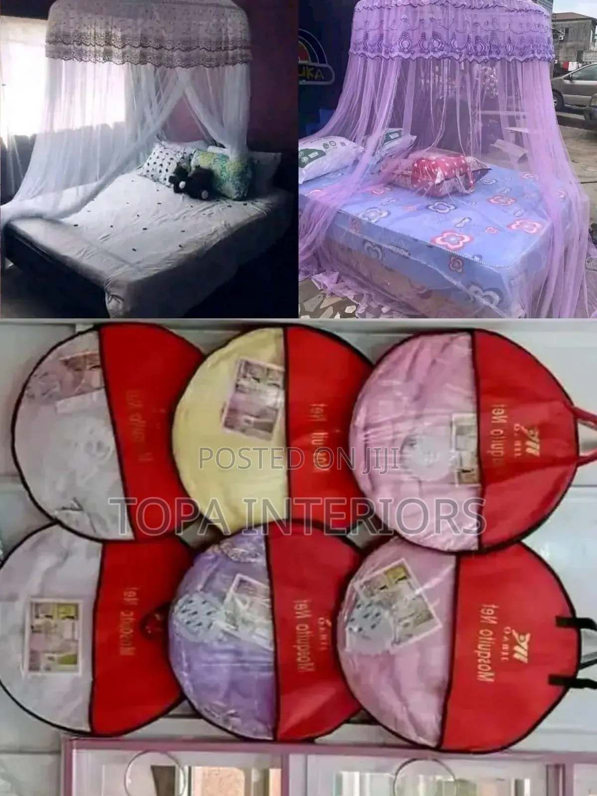 Free Size Big Round Generic Mosquito Bed Nets