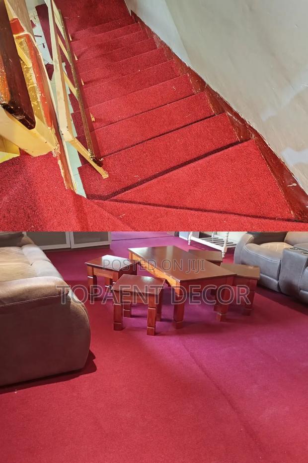 Red And Maroon House Fixing And Staircase Makeover Wall To Wall Carpet