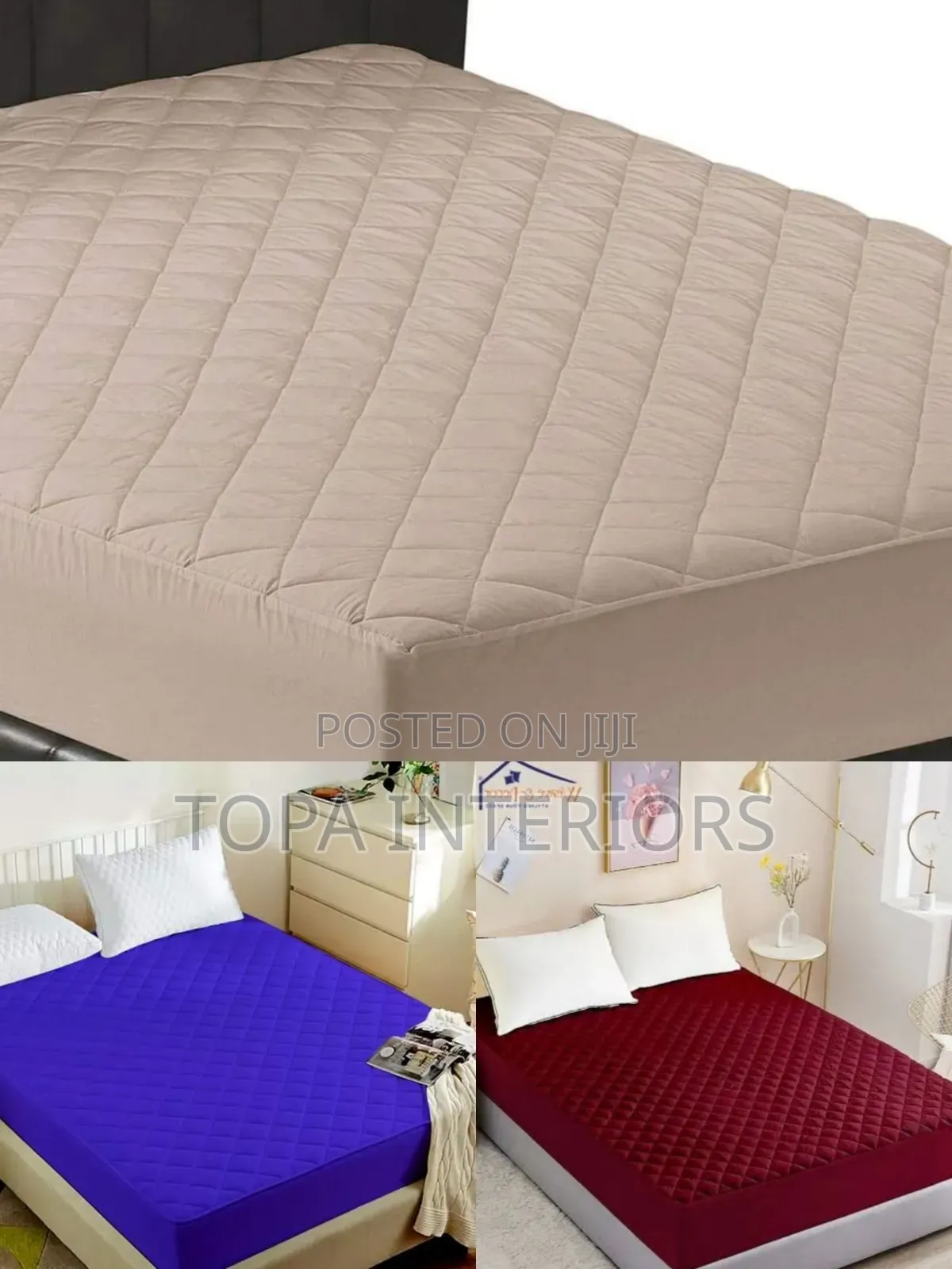 Stain Protection Quilted Waterproof Mattress Covers