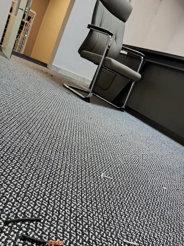 Black And White Prints Maasai Mara Wall To Wall Office Floor Solution - main view