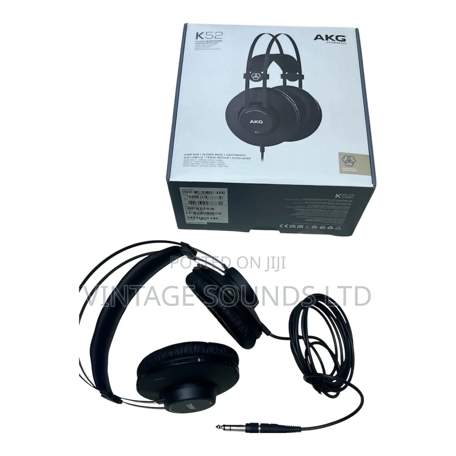 Akg Closed-Back Headphones: Lightweight Comfort for Long Sessions