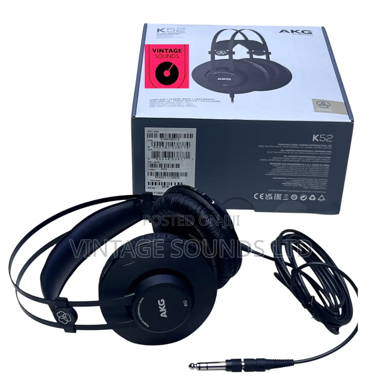 Akg Over-Ear Headphones: Perfect for Recording and Home Audio