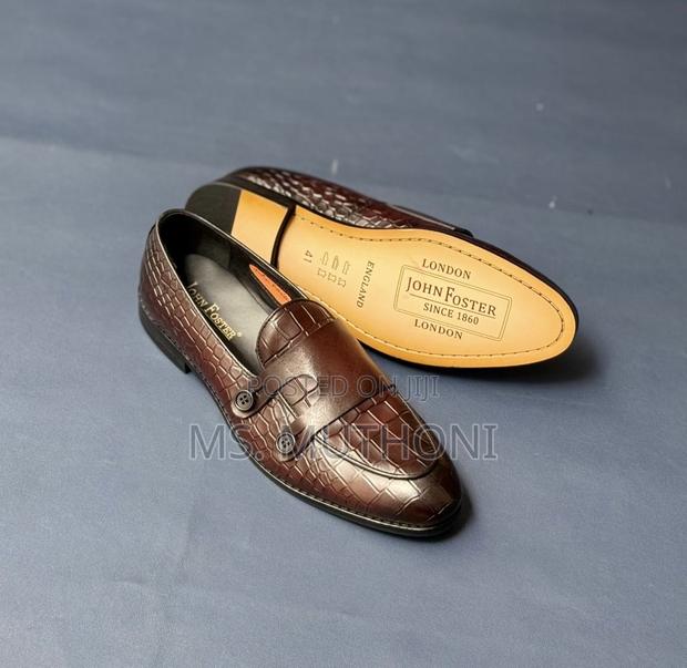 Dress Up Crocodile-Patterned Double Monk Strap Foster Loafers ;40-45