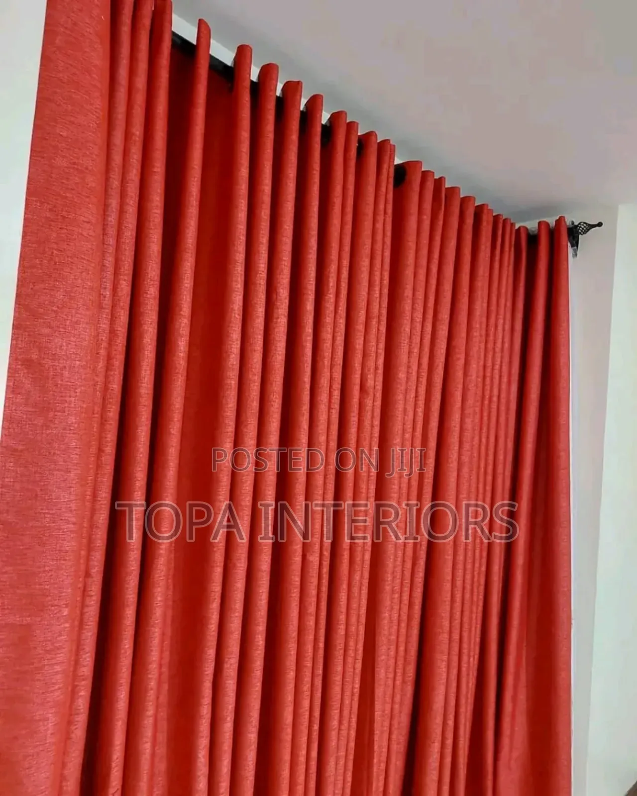 Rough Textured Curtains for Windows and Doors