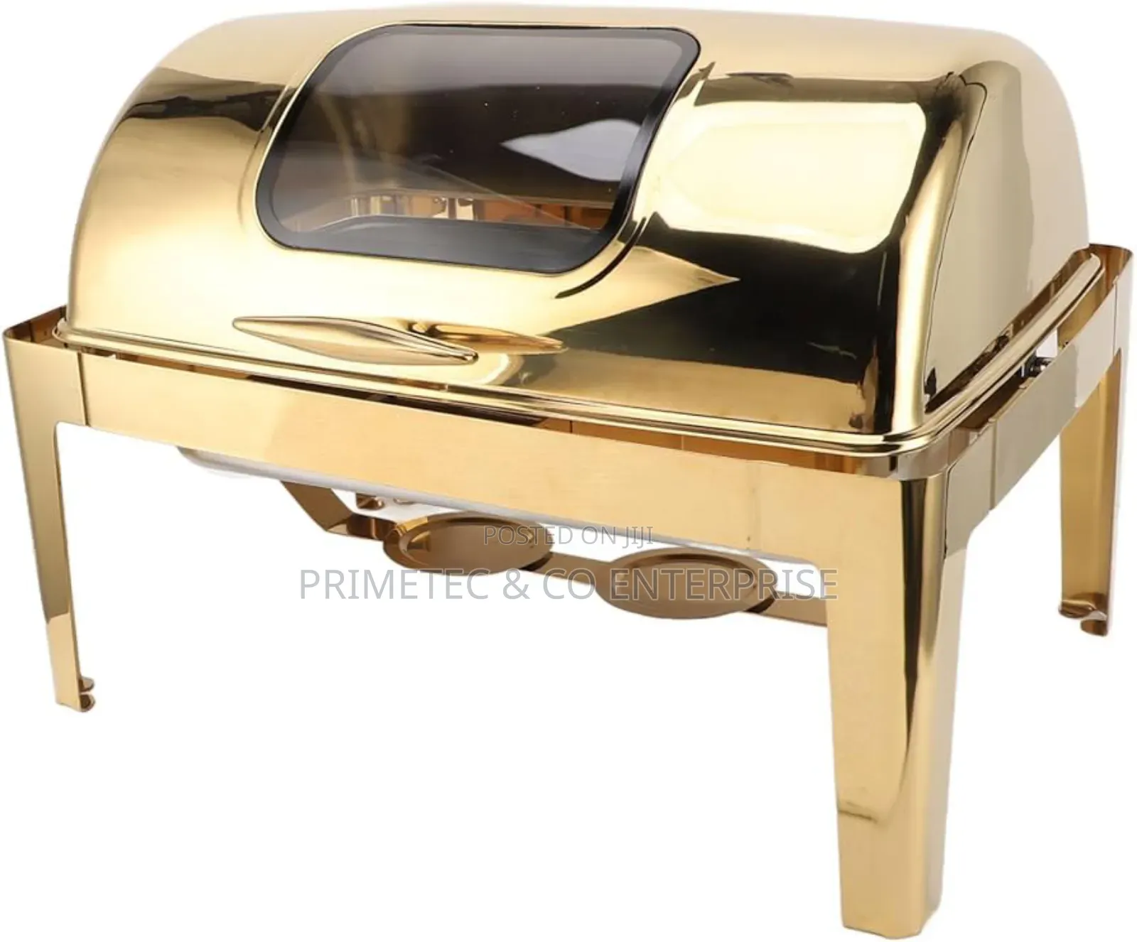 Redberry Brand Gold Roll Top Chafing Dish