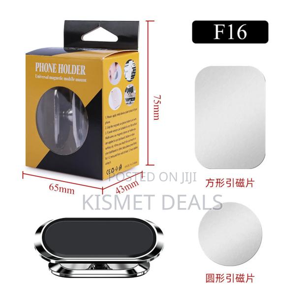 720 Degrees Rotating Magnetic Car Phone Holder - thumbnail 3