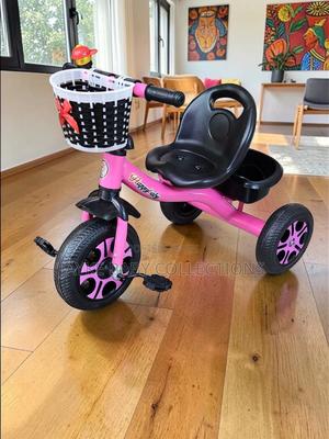 18m–4y Kids? Safe Strong Steel Frame Tricycle - thumbnail 2