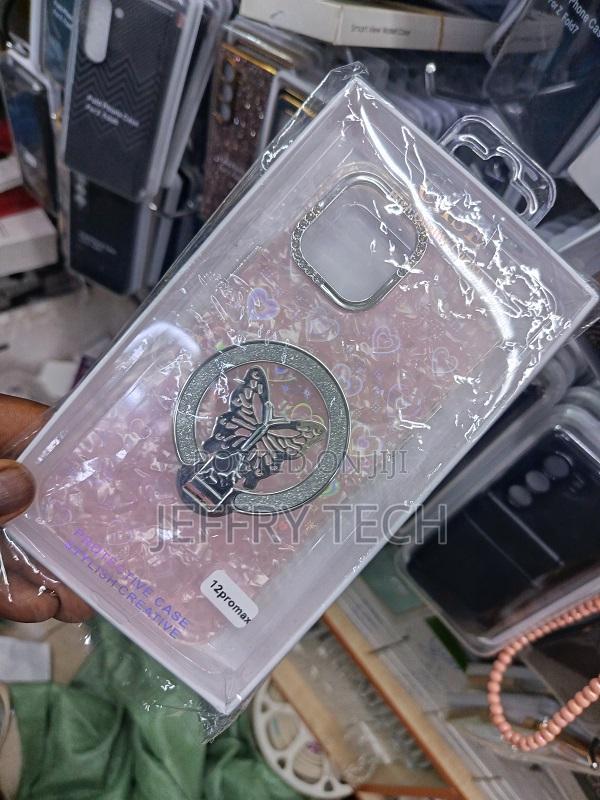 Crystal Glitter Butterfly Phone Case Desig for the iPhone 12 Pro Max - thumbnail 3