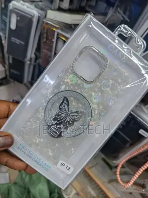 iPhone 12 Designed With a Plated Butterfly Holder Bracket.