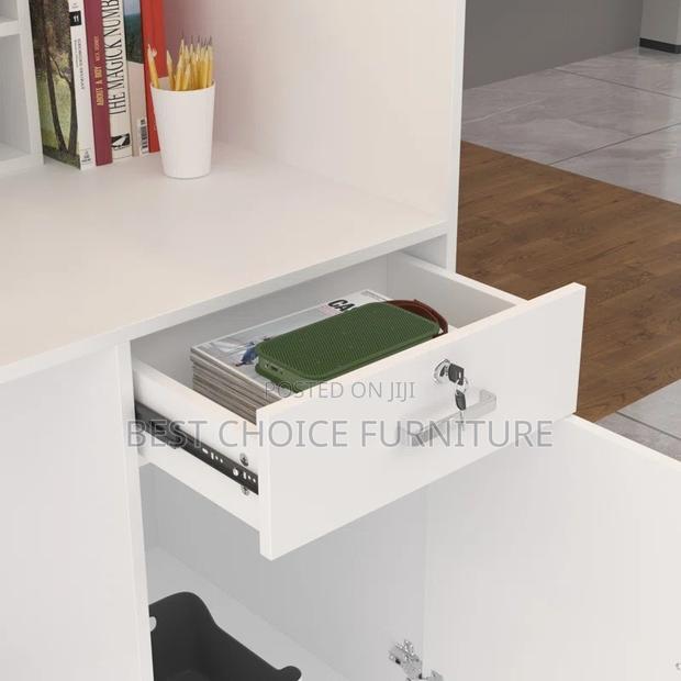 Office Desk : Modern Reception Office Desk (Can Accommodate Two People - thumbnail 8