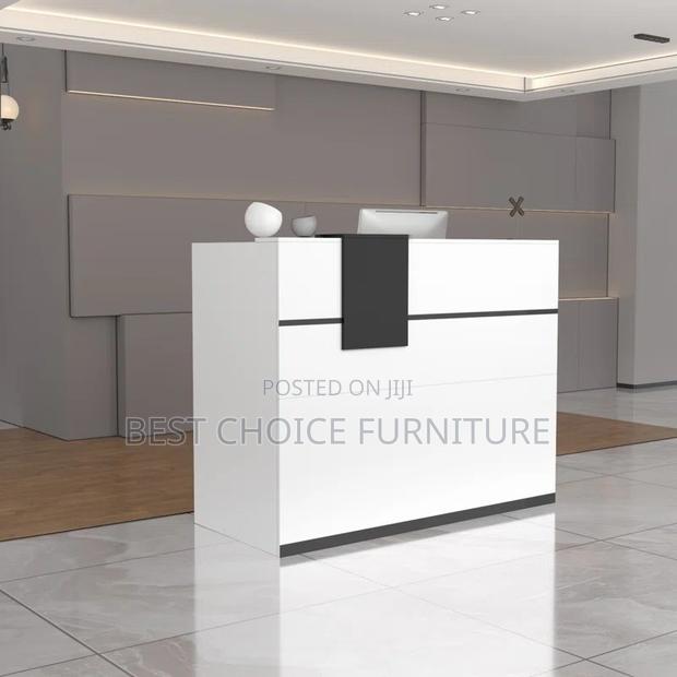 Office Desk : Modern Reception Office Desk (Can Accommodate Two People - thumbnail 7