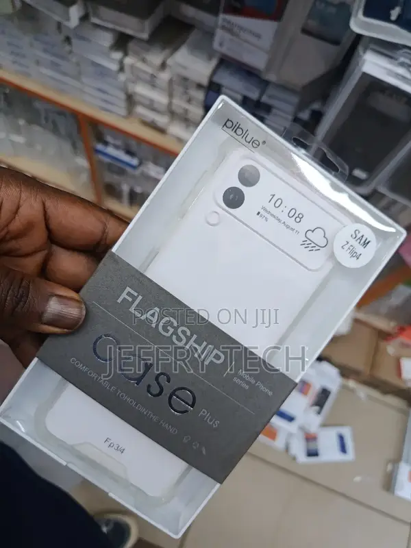 Piblue Brand Transparent Case Designed for the Samsung Galaxy Z Flip4