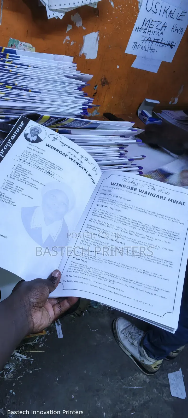 Funeral Program Booklets – Quality Affordable