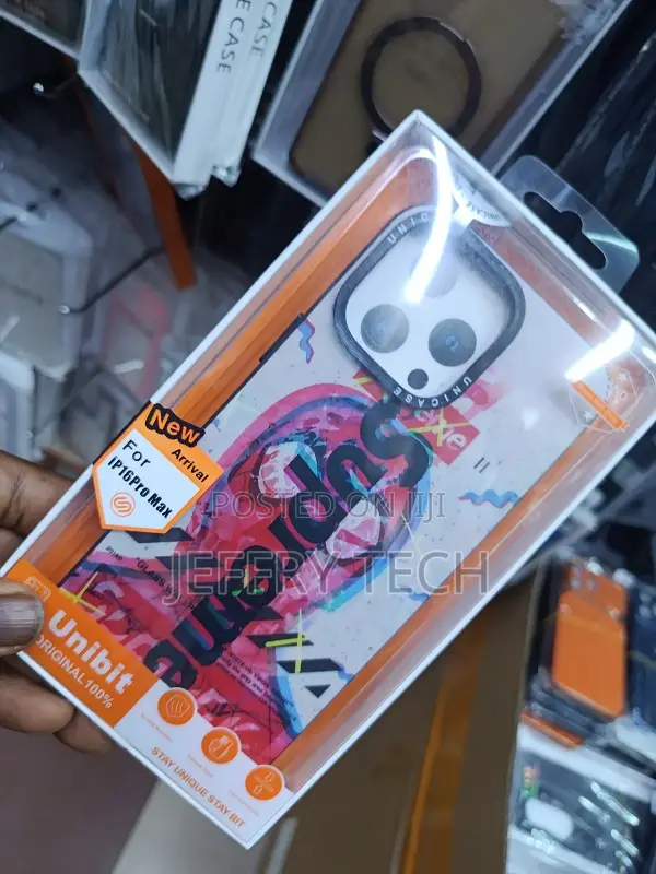 Unibit Case Designed for the Apple iPhone 16 Pro Max Graphic Design